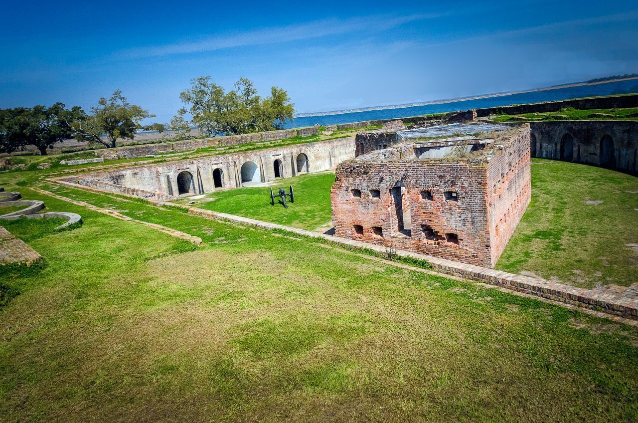 Digital Download Fort Pike's Parade Ground LIC JaiGieEse PhotoArt