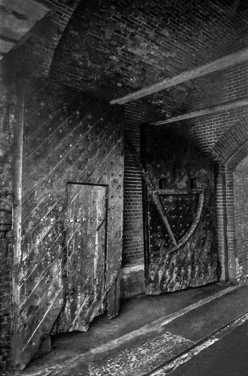 Paper Print Morgan Sally Port Gate JaiGieEse PhotoArt