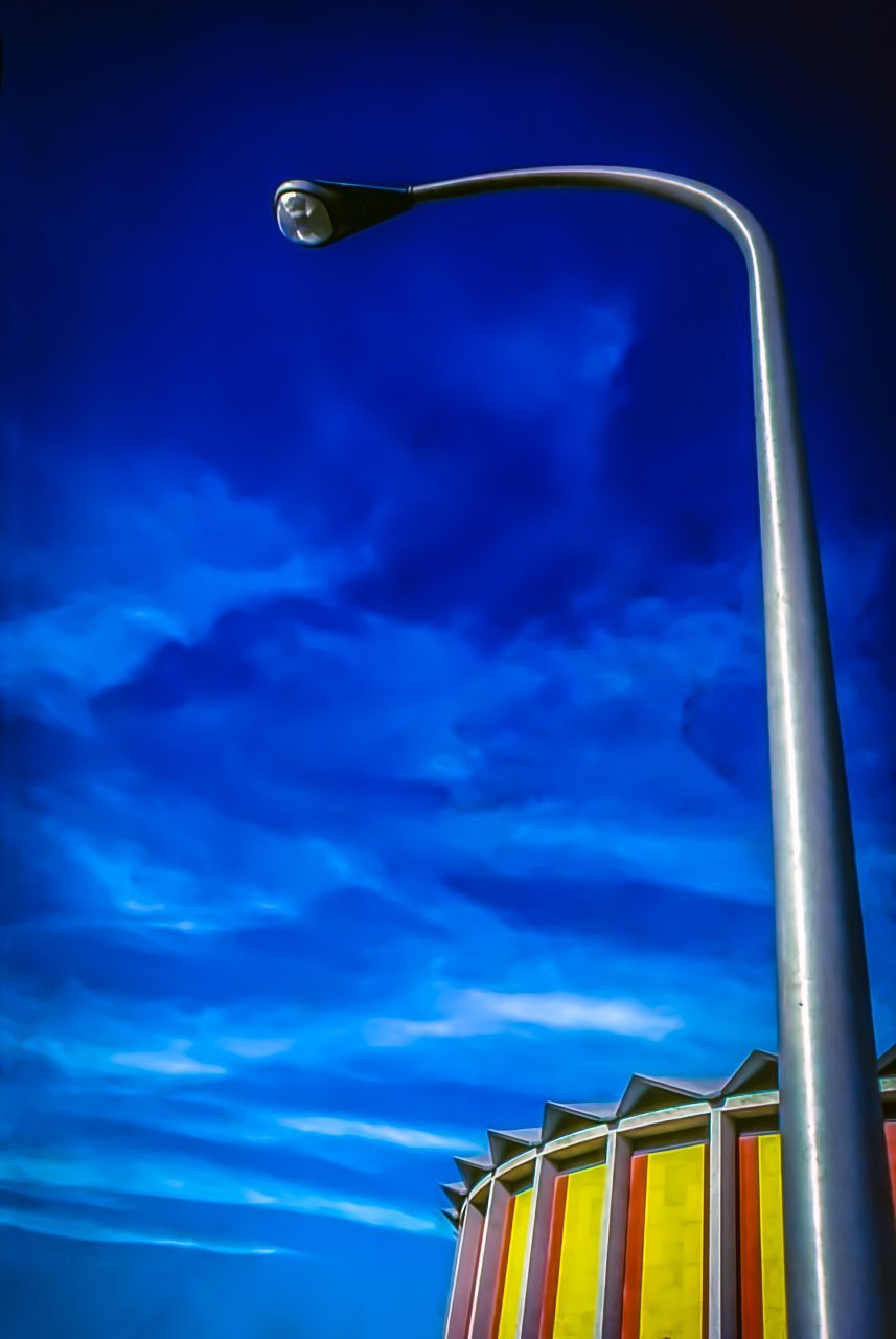 Paper Print Solitary Lamp Post JaiGieEse PhotoArt